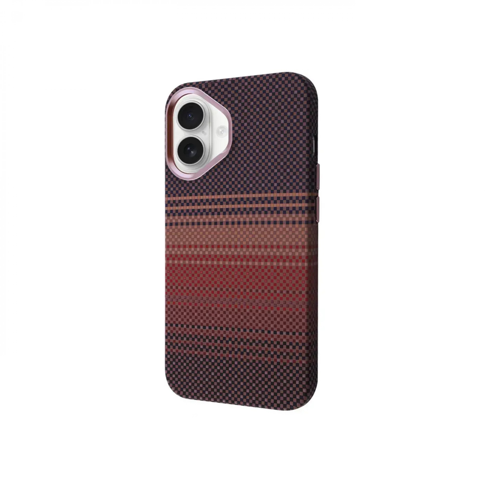 Чехол WAVE Gleam Case with Magnetic Ring iPhone 16 (gold stripes)
